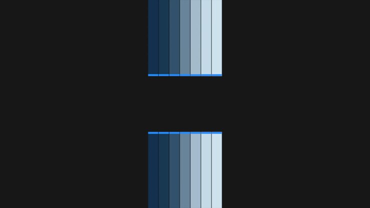Motion intro geometric blue lines abstract background 1