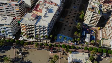 imágenes de drones desde el centro de marbella