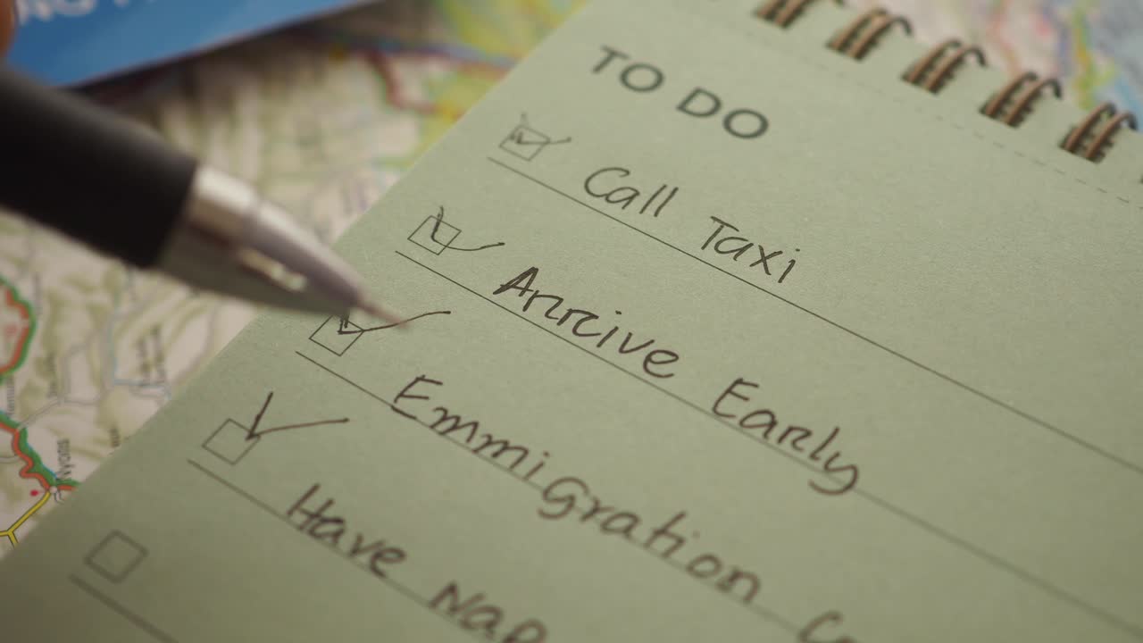 Travel To-Do List
