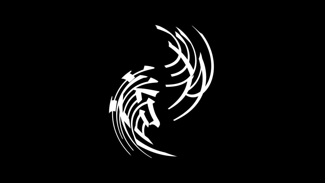 fideos japoneses soba kanji texto japonés gráficos en movimiento