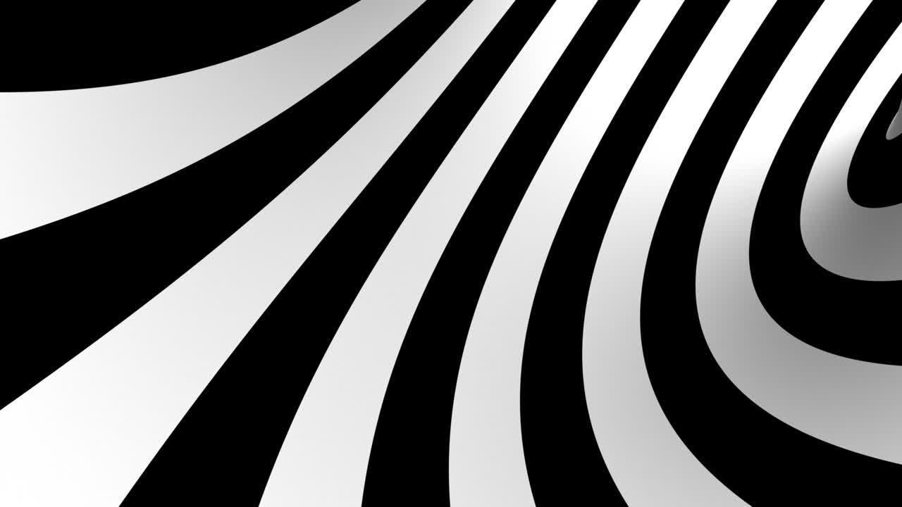 rotar el agujero del toro rayado. renderizado en 3d