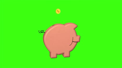 Gold-coins-fly-into-happy-piggy-bank-that-is-getting-fatter