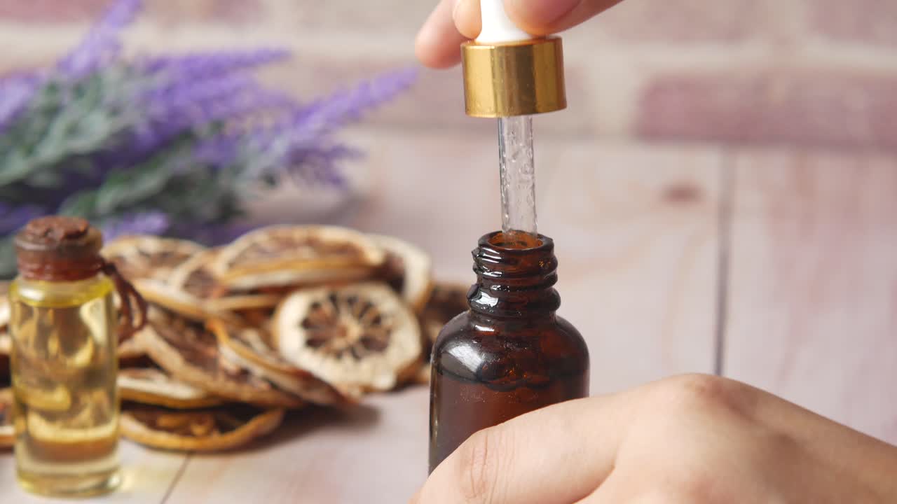 Essential Oil Application Process