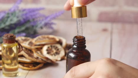 essential oil application process