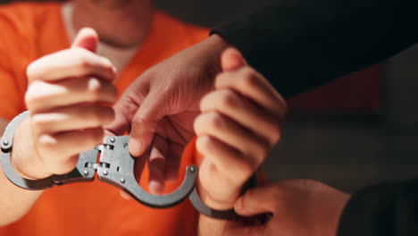 arrest and handcuffs