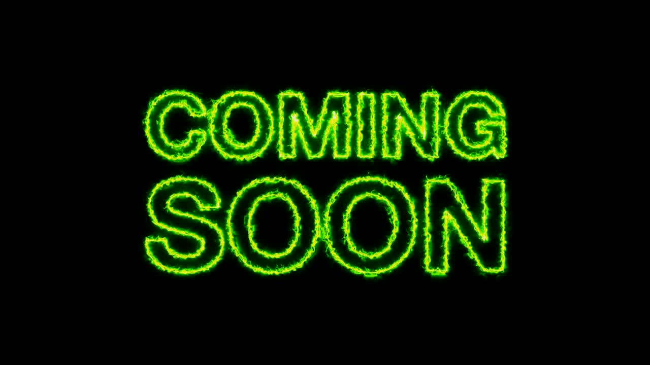 pronto viene texto texto con mala señal efecto glitch