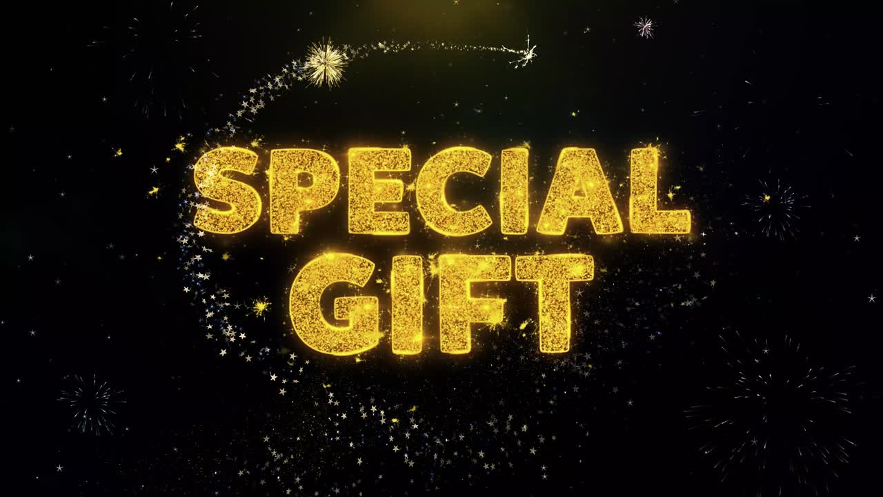 Special Gift Graphic Design with Fireworks
