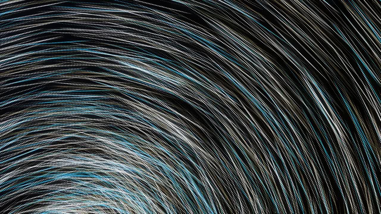 Abstract Light Trails