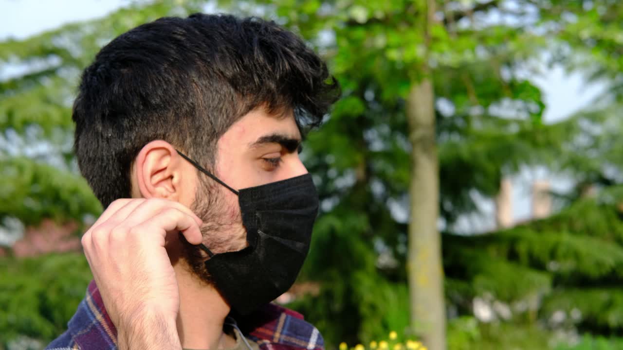 젊은이 마스크 음료 wather