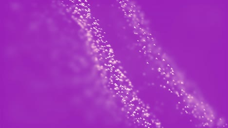 abstract purple particle motion