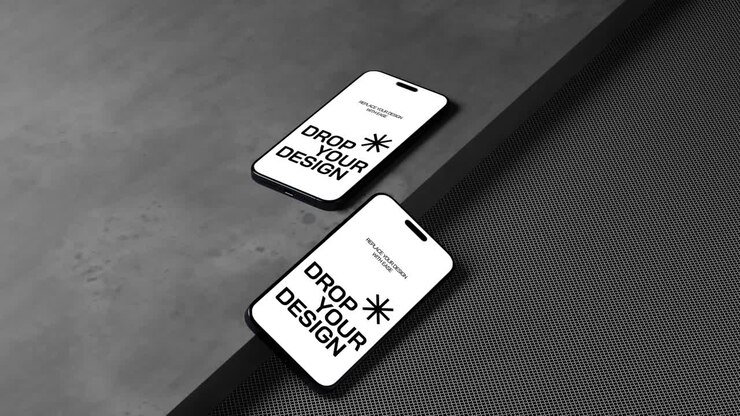 Mobile Phone Screen Mockup