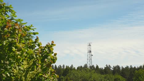 Time-lapse-of-communication-radar-for-military-purposes