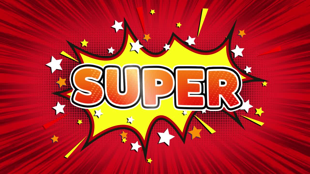 Super Comic Speech Bubble Graphics