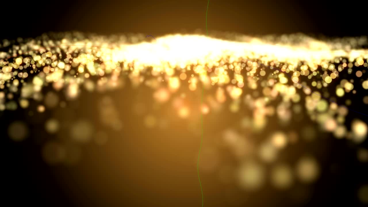 많은 반이는 소용돌이 입자가 공간에서 날아, 휴가 및 축제 3d 렌더링 배경, 컴퓨터 생성