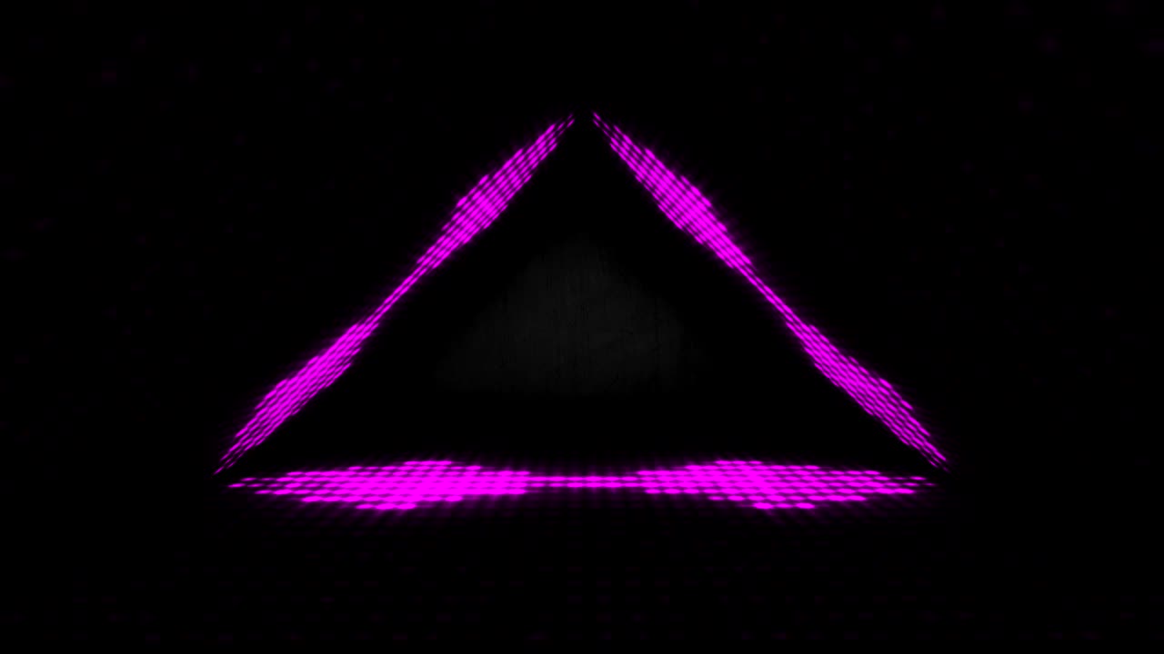 el escenario de dicko llevó a la danza de la luz - video de stock 4k - bucle