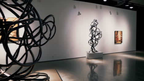 modern art gallery exhibition