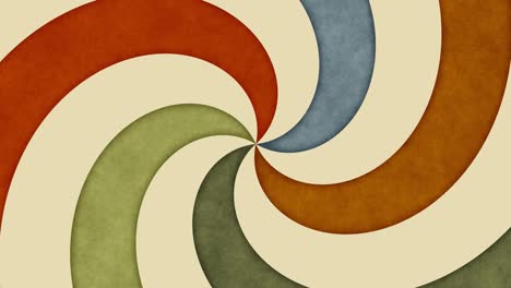 Vintage rays animation.