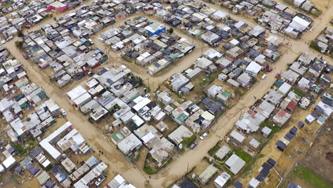 informal settlement aerial view