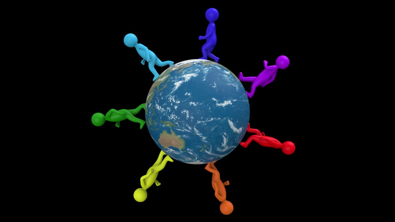 세계 곳곳의 다채로운 사람들