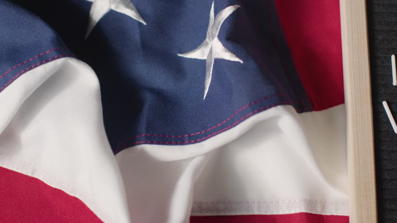 표지판 읽기 클로즈업 나는 미국 스타 앤 스트라이프  ⁇ 발에 거짓말을 투표 미국 선거 2024 2