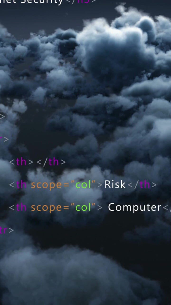 Animasjon av databehandling over skyer