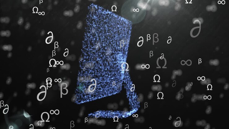 Animation of data processing during coronavirus covid19 pandemic