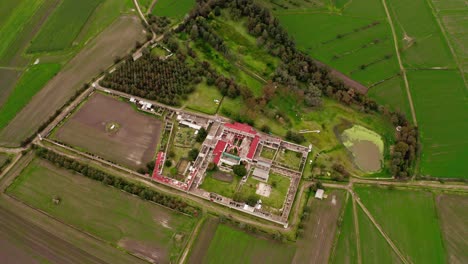 Aerial-flying-over-Santuario-De-las-Luciernagas-in-Mexico-at-day