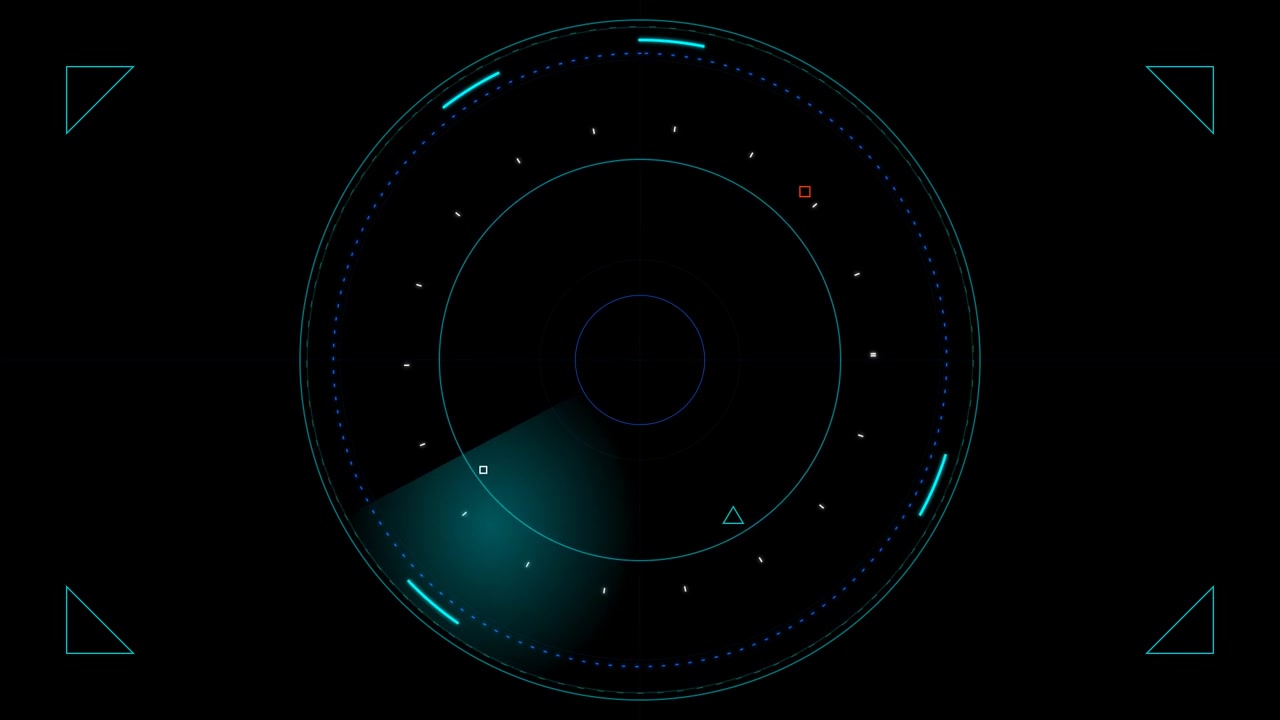 Digital Radar Screen Interface Scanning for Targets