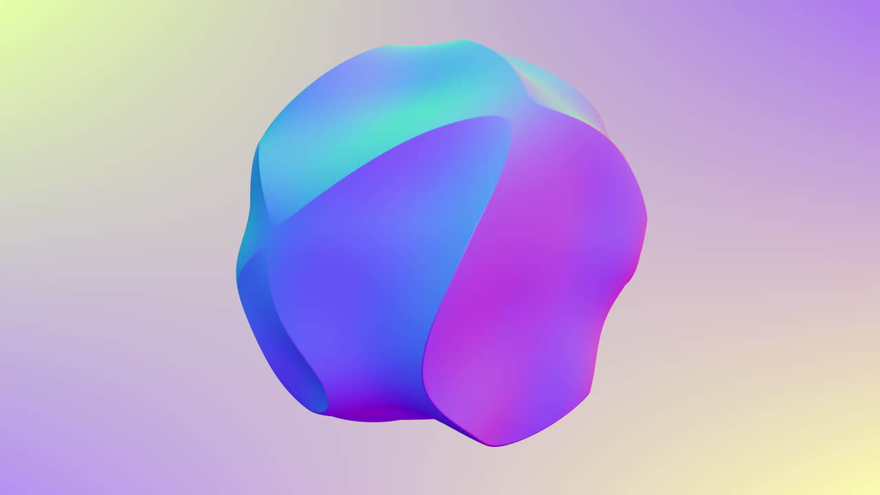 A luminous 3D crystal model in blue and purple hues gleams captivatingly. Primarily designed as a visual asset, it suits applications like gaming or ornamental usage