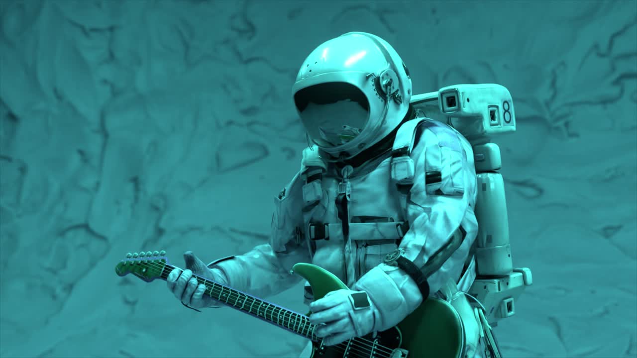 Astronaut Rock Star