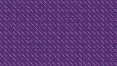 animación del texto gráfico del boom en la nube contra un fondo violeta con patrones de garabatos