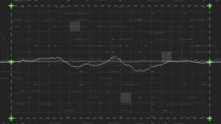 Animation of markers and data processing