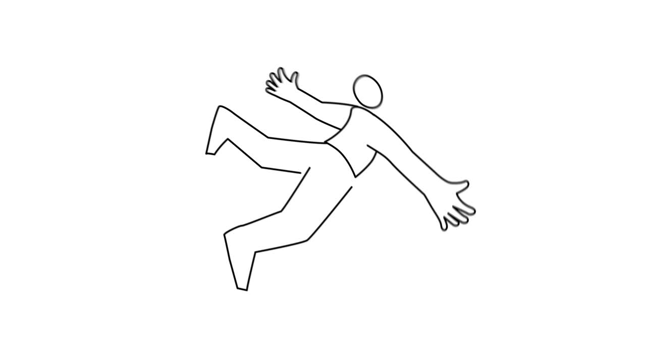 humano corriendo y volando