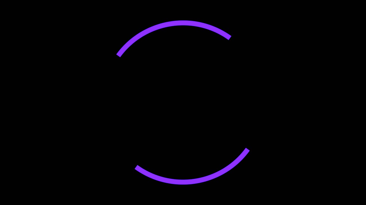 círculos de carga púrpuras