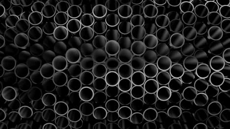 background of pipes