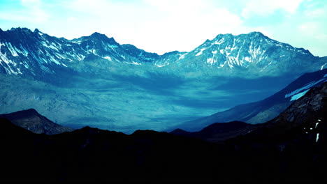 hermosa vista panorámica de las montañas