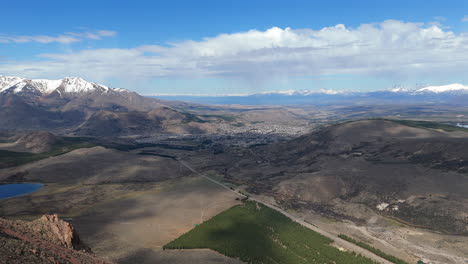 stunning andes mountainscape with clear sky, offering tranquil, vast views