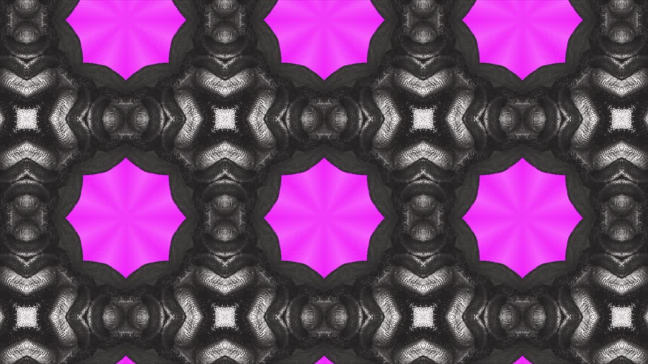 patrón geométrico abstracto con púrpura y negro