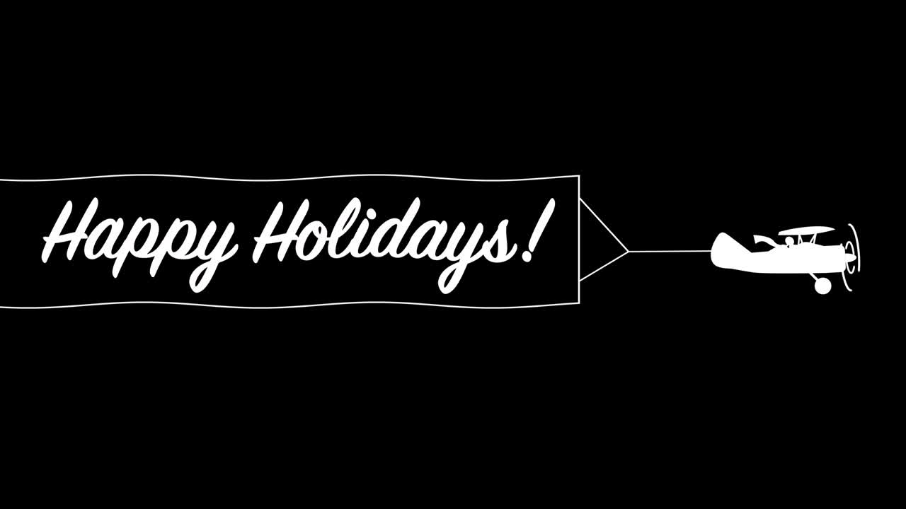 해피 홀리데이 카드