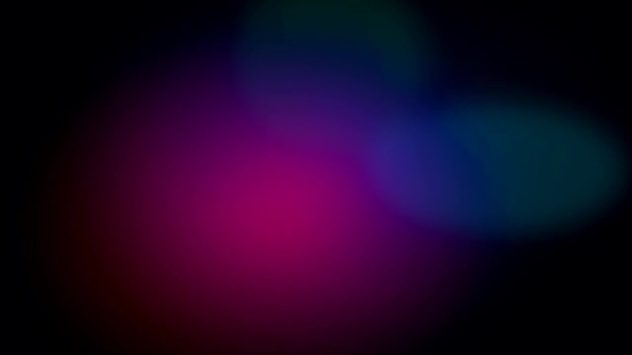 Abstract Background with Soft Glowing Blue and Purple Light Orbs