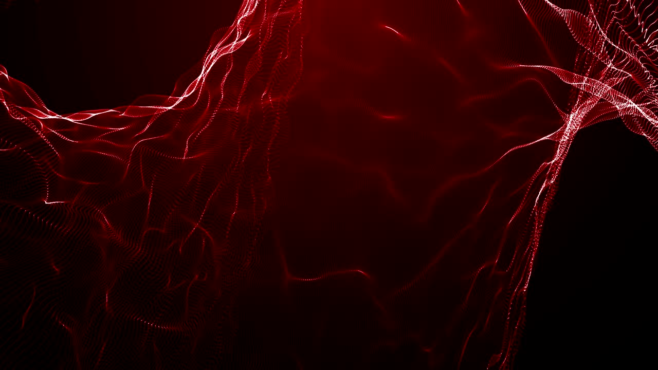 Loop di sfondo cinematografico con particelle di polvere, bokeh di luce astratto e titoli in movimento.