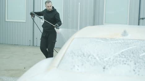 professional car detailing – washing, ceramic coating, and interior cleaning