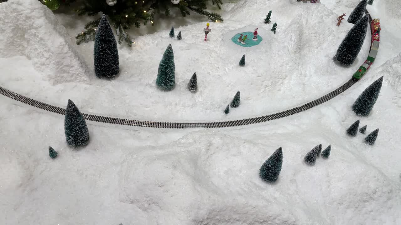 크리스마스 열차 전시