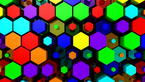 background of hexagons