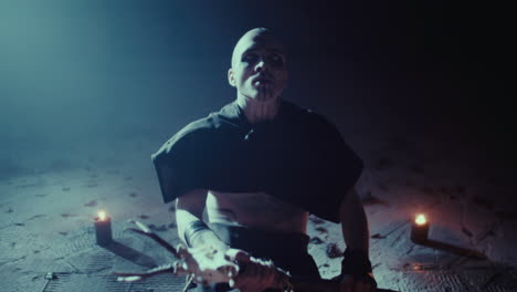 dark ritual ceremony