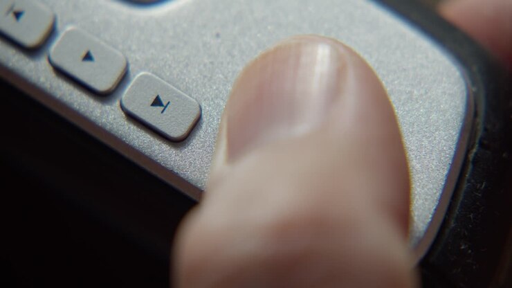 Pressing the Red Button to Start Recording