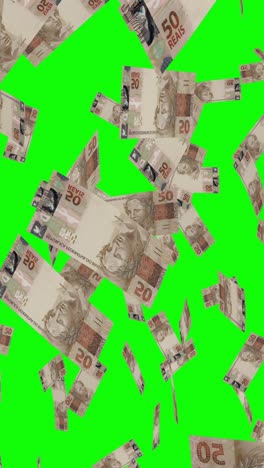 falling brazilian real notes