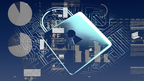 bloqueo de la información digital