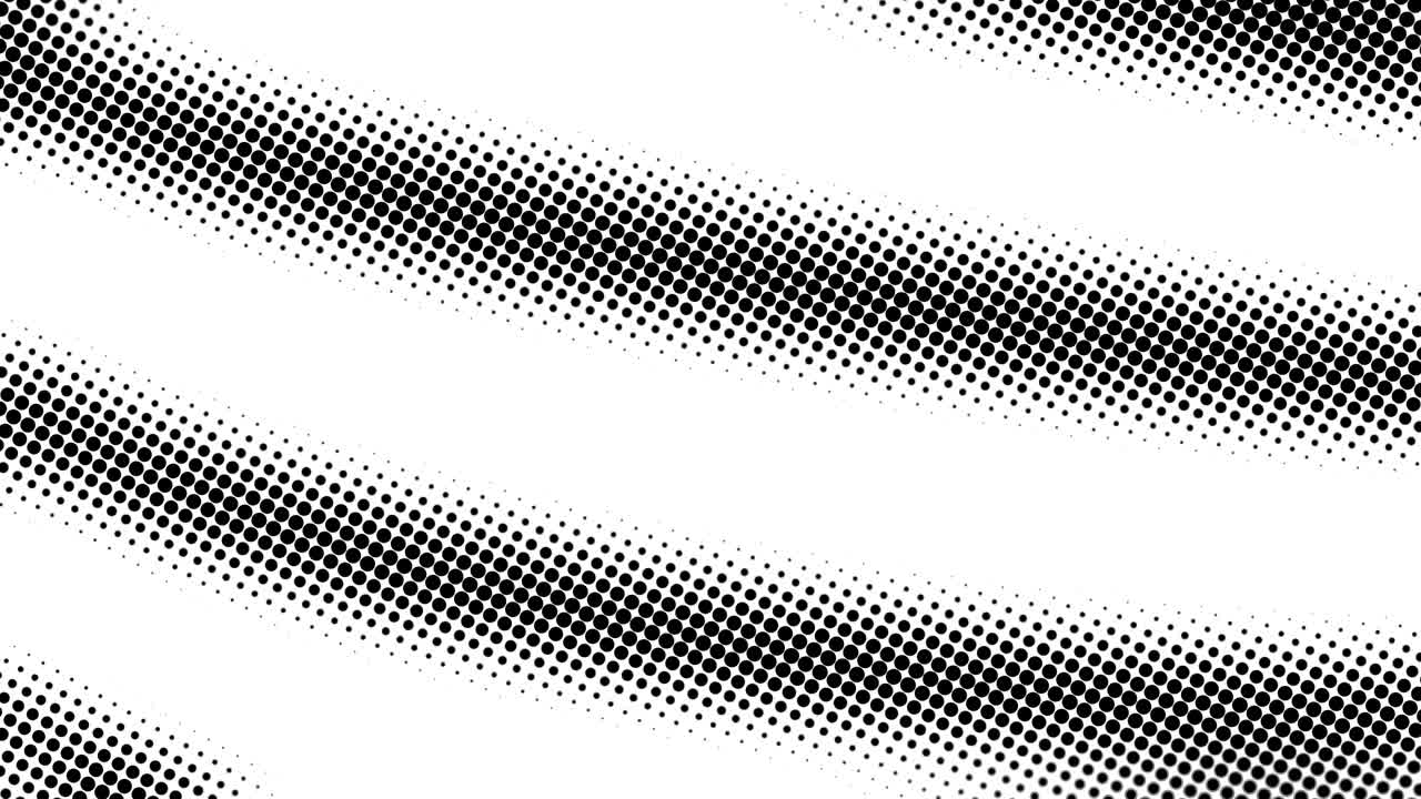 medio tono de muchos puntos, fondo abstracto generado por computadora, fondo de renderización 3d con efecto de ilusión óptica