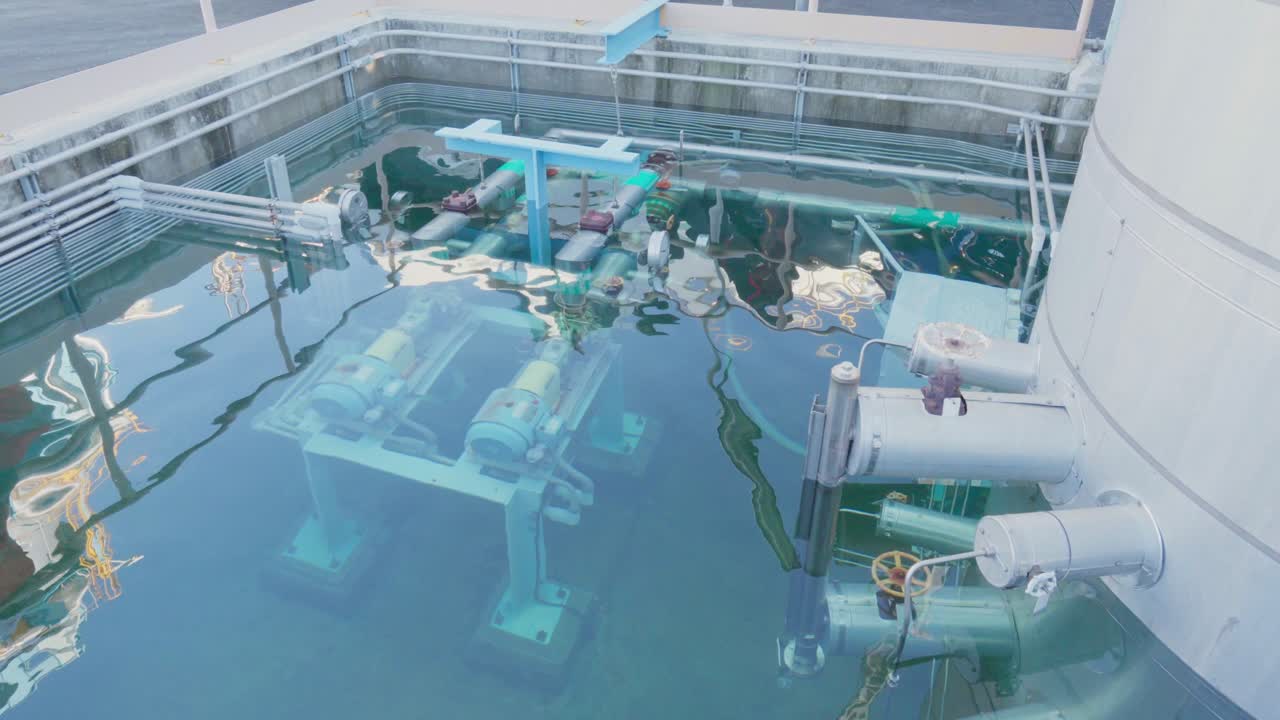 일부 프가 산업에서 물로 침수되었습니다.